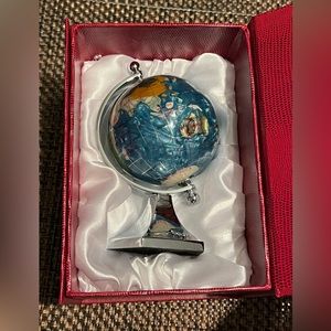 Vintage Mini Semi Precious Stone Globe
